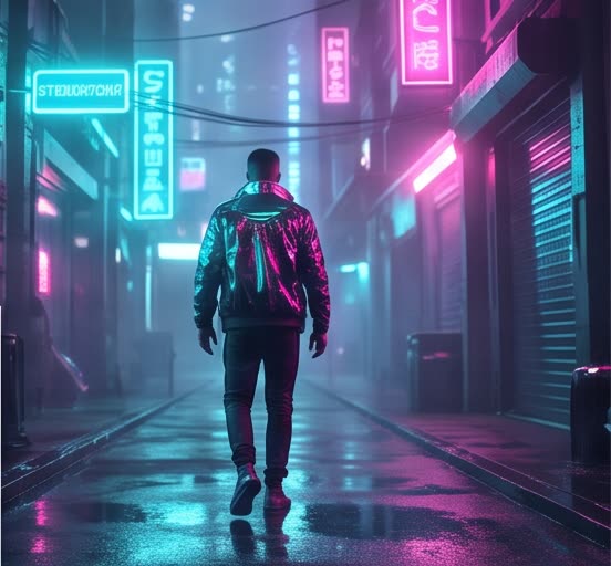 Cyberpunk / Synthwave sample
